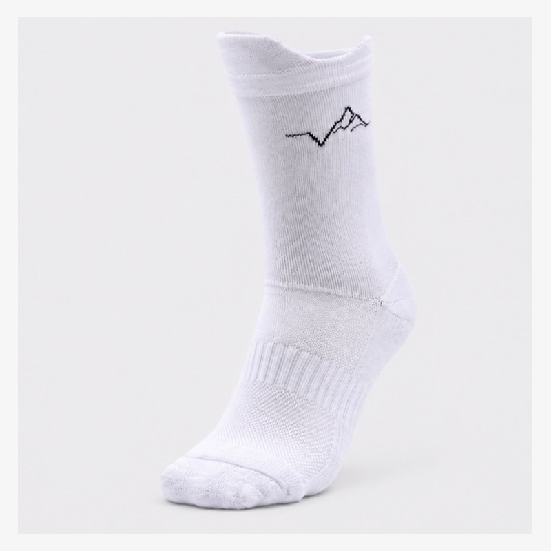 Media deportiva VANT Performance Socks en color blanco detalle 1